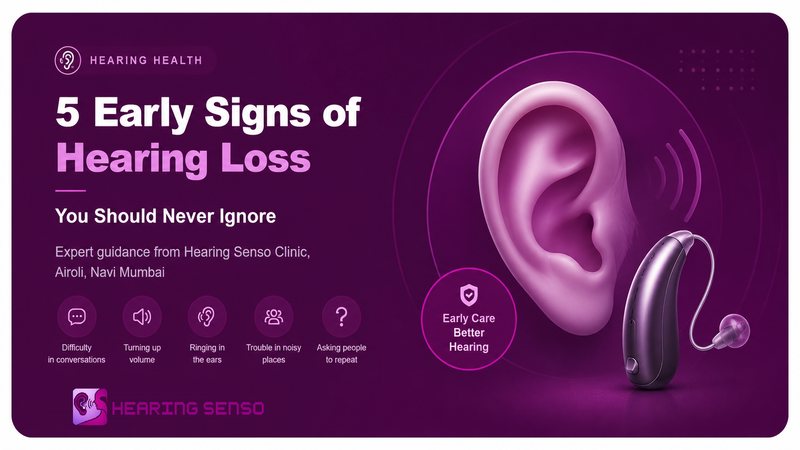 5 Early Signs of Hearing Loss