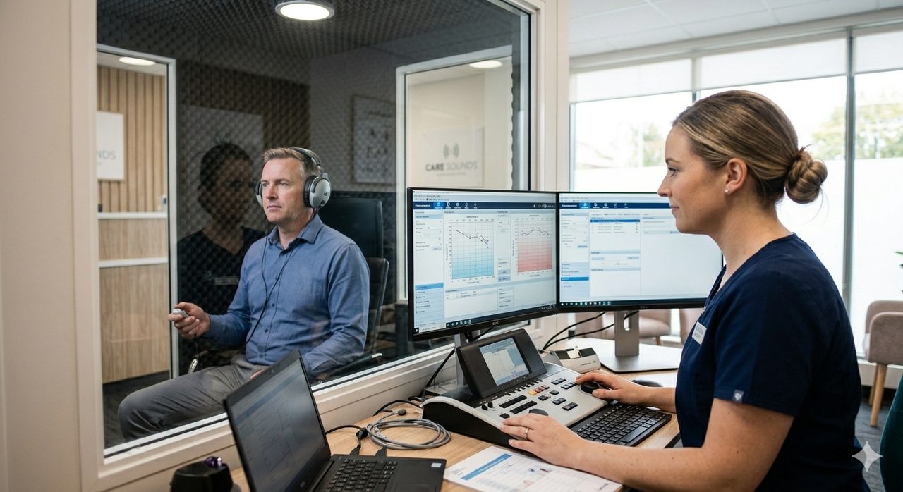 Audiometry testing